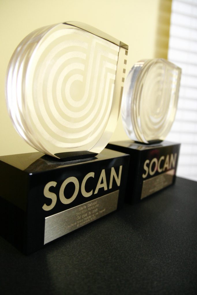 Socan awards awarded to Joe Segreti